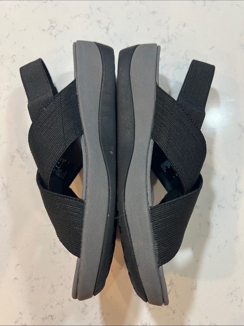 Clarks Cloudstepper Black Arla Kaydin Sandals Size 8 - Picture 13 of 16